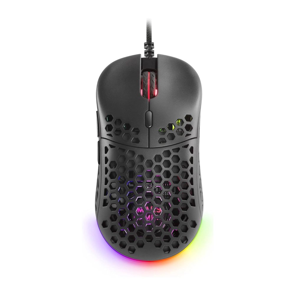 Mars Gaming MM55 Black Mouse – Ultra-Lightweight Precision