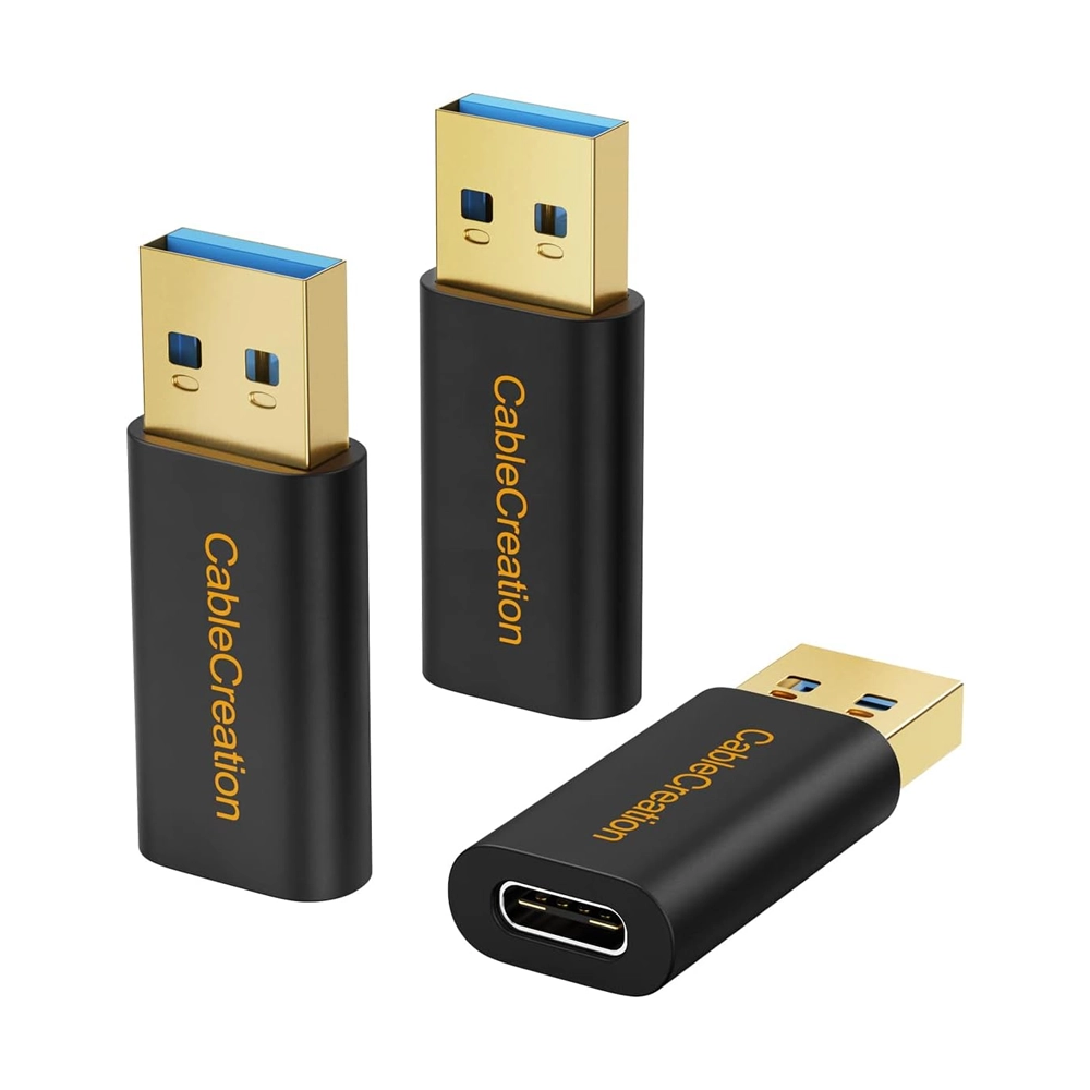 CableCreation USB-C to USB-A Adapter [3-Pack]