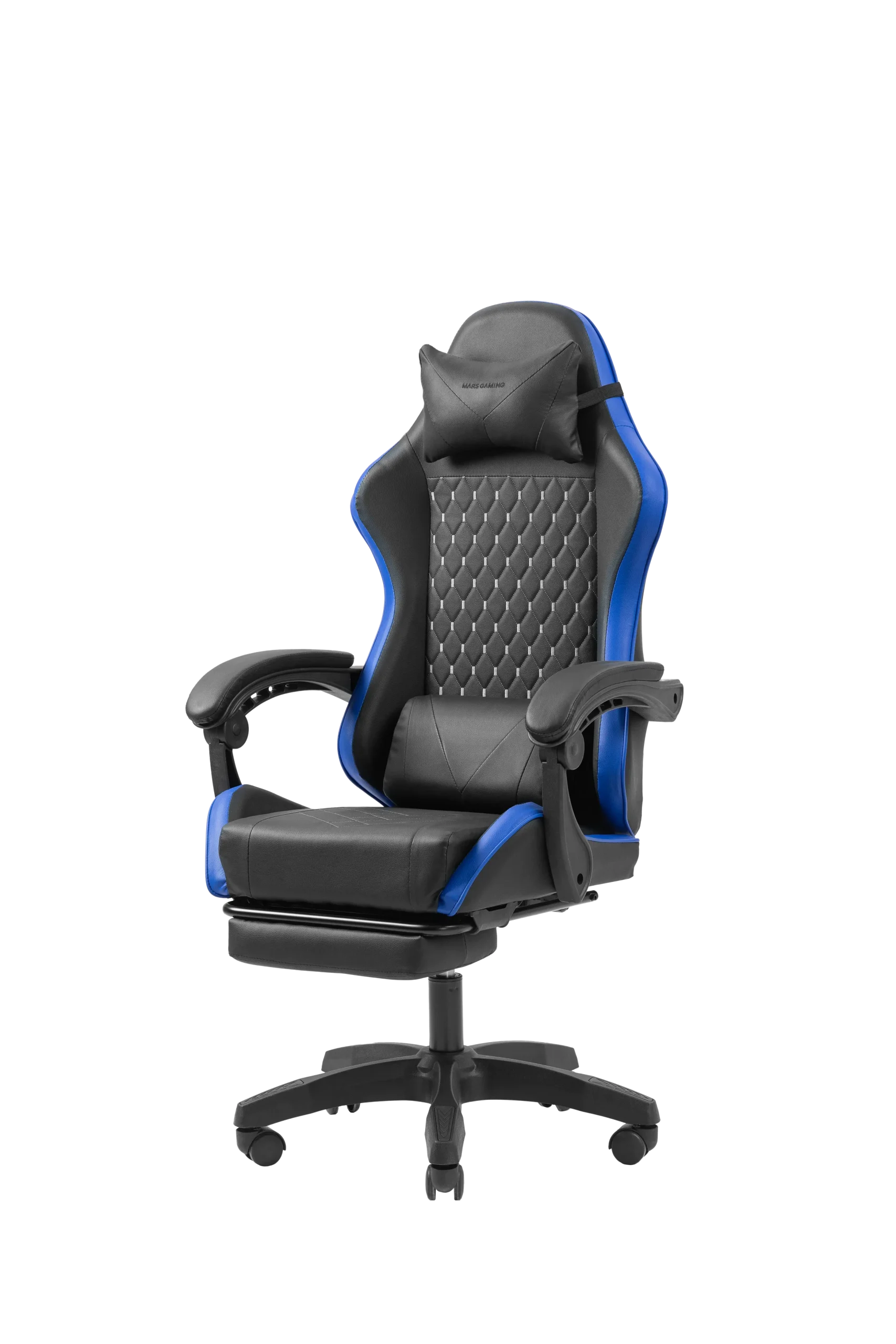 Mars Gaming Chair Black Line Blue