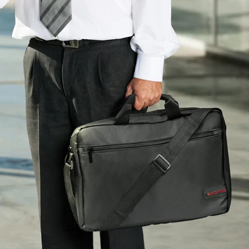 Promate GEAR‑MB Messenger Bag 15.6” – Lightweight Laptop Shoulder Bag