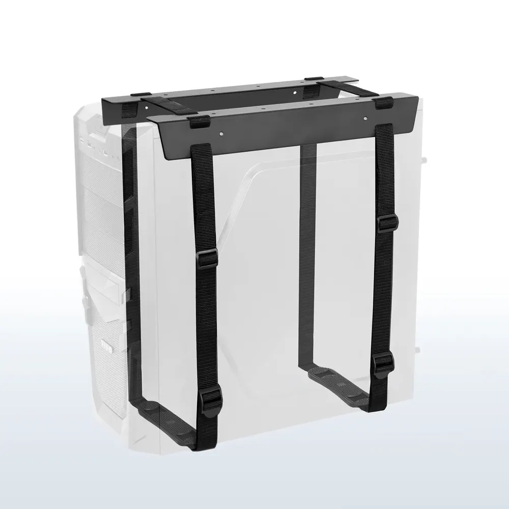 Vivo Under-Desk And Wall Mount Pc Adjustable Strap Mount