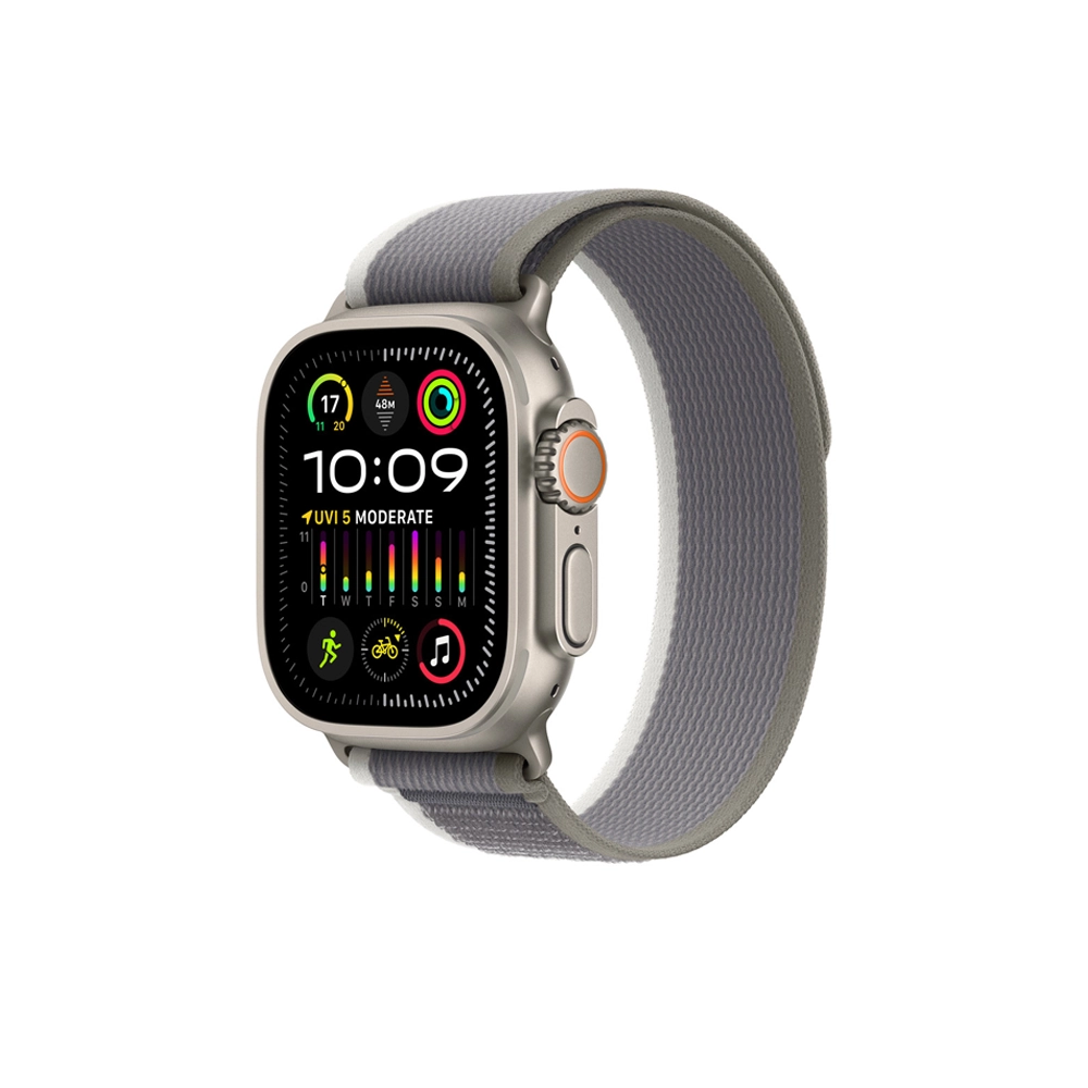 Green Lion Trail Loop Strap for Watch 42/44/45/49MM - Olive and Gray