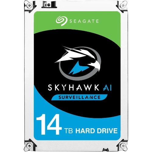Seagate SkyHawk 14TB AI 7200rpm 256MB, 1 Year Warranty