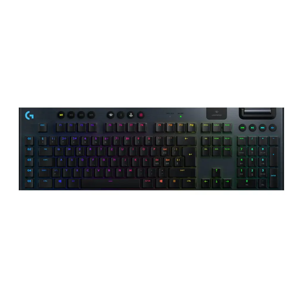 Logitech G915 Lightspeed Wireless Mechanical Gaming Keyboard - Carbon - Us Int'L