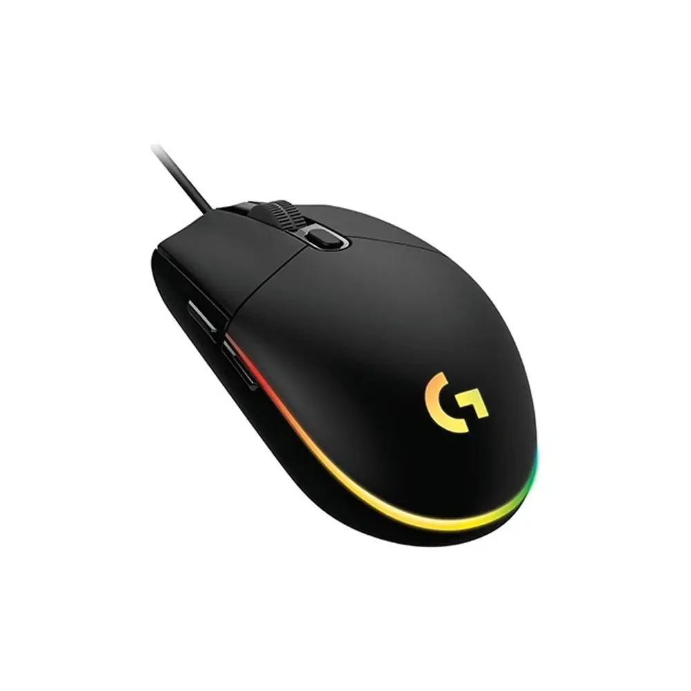 Logitech G102 Lightsync Corded Gaming Mouse - Black - Usb