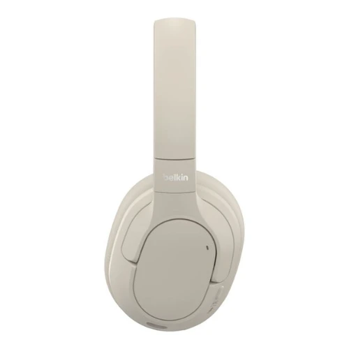 Belkin SoundForm Isolate ANC Wireless Over‑Ear Headphones White