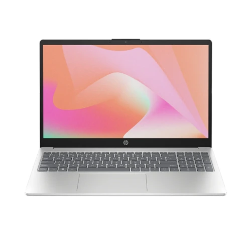 HP 15-FD2022ne 15.6" FHD Laptop (Intel Core Ultra 7 255U, 8GB DDR5, 512GB SSD, Intel Graphics, NoOS) - Silver