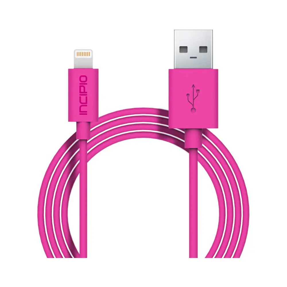 Incipio Charger & Sync Cable with Lightning - Pink