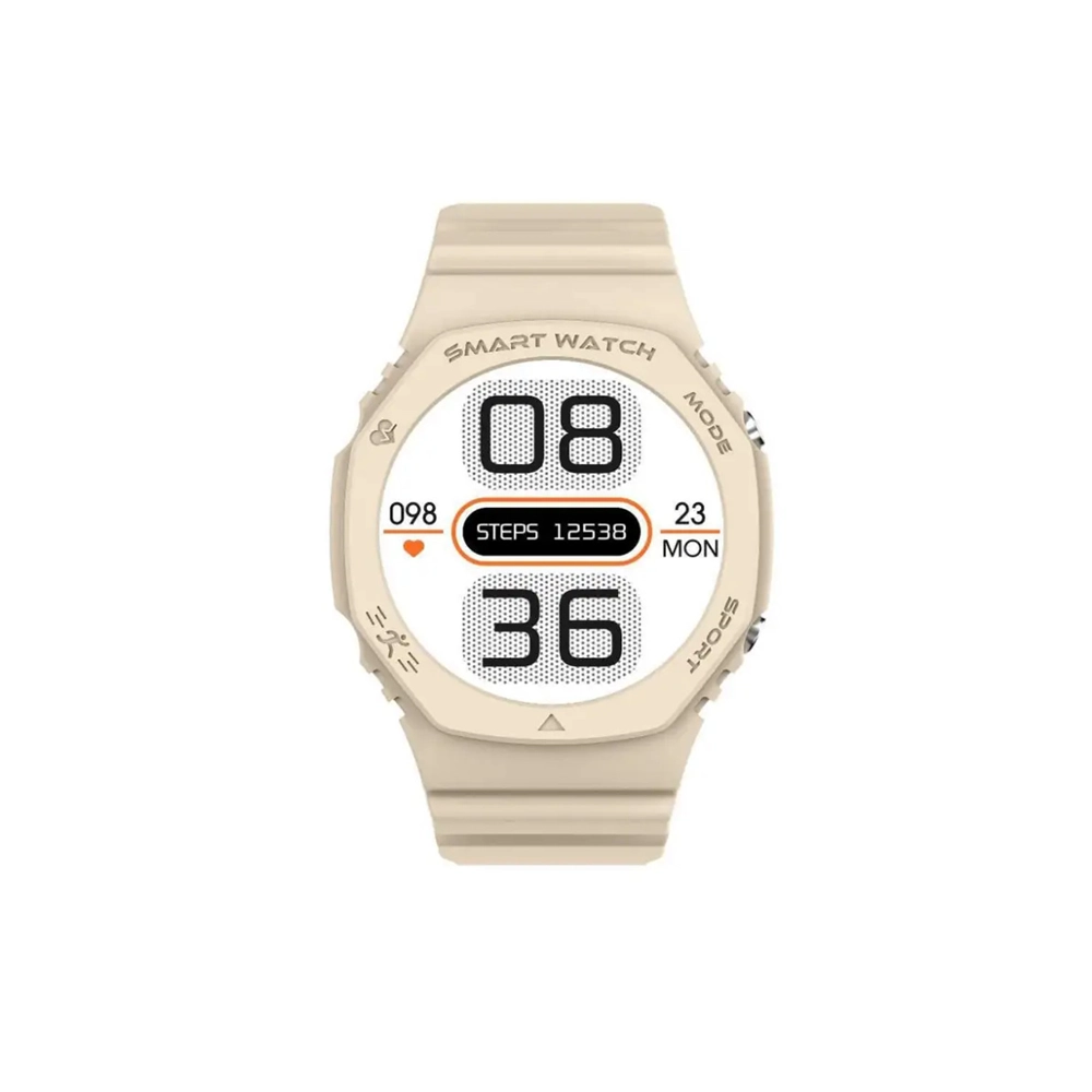 Green Lion G-Sport Smart Watch - Beige