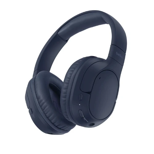 Belkin SoundForm Surround Wireless Over‑Ear Headphones Blue