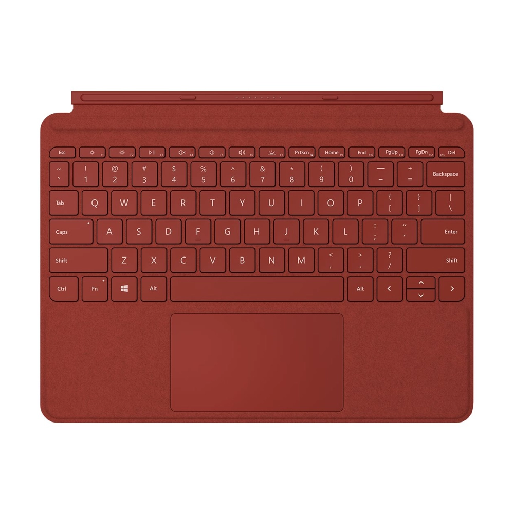 Microsoft Surface Go Type Cover Keyboard - English Poppy Red