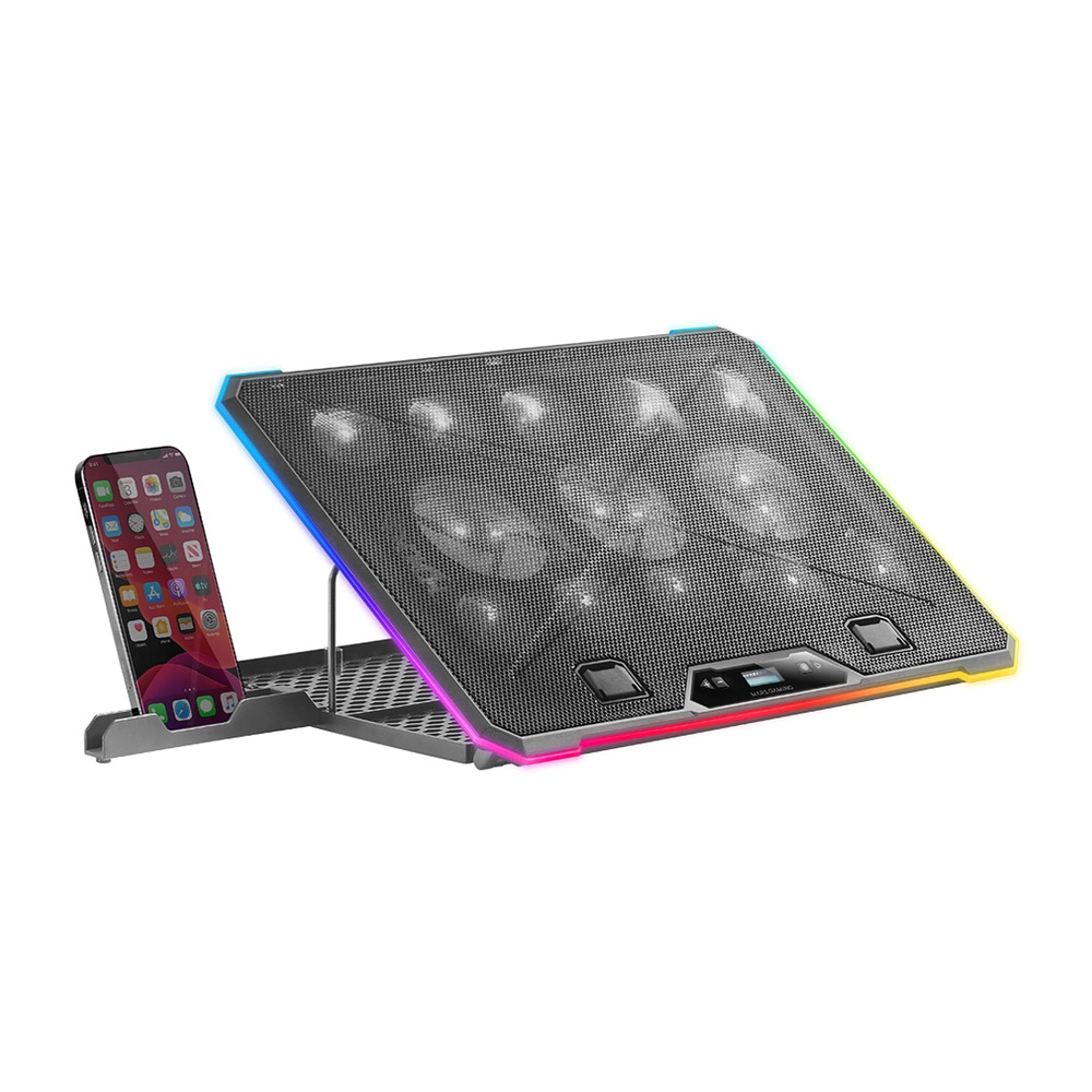 Mars Gaming MNBC13 – ARGB Notebook Cooler & Stand