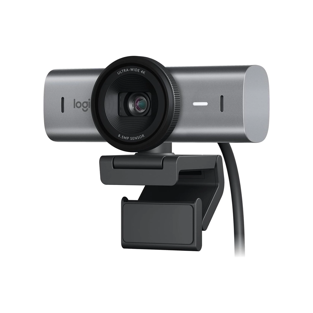 Logitech MX Brio UHD 4K Webcam - Pale Grey