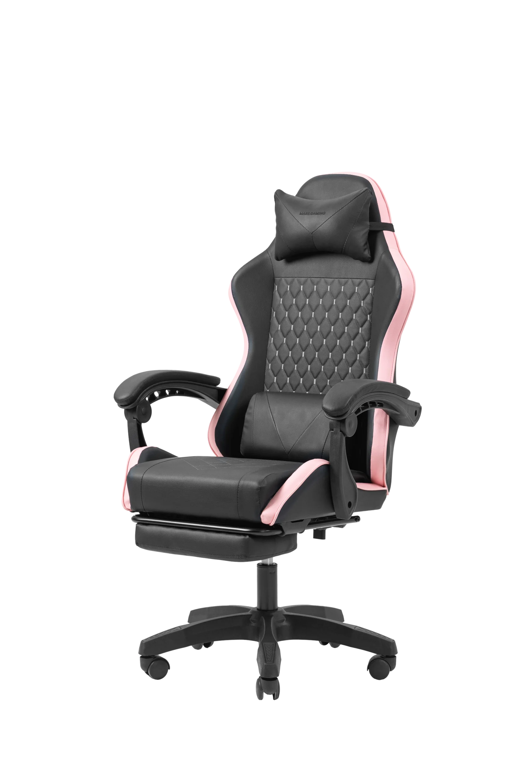 Mars Gaming Chair Black Line Pink