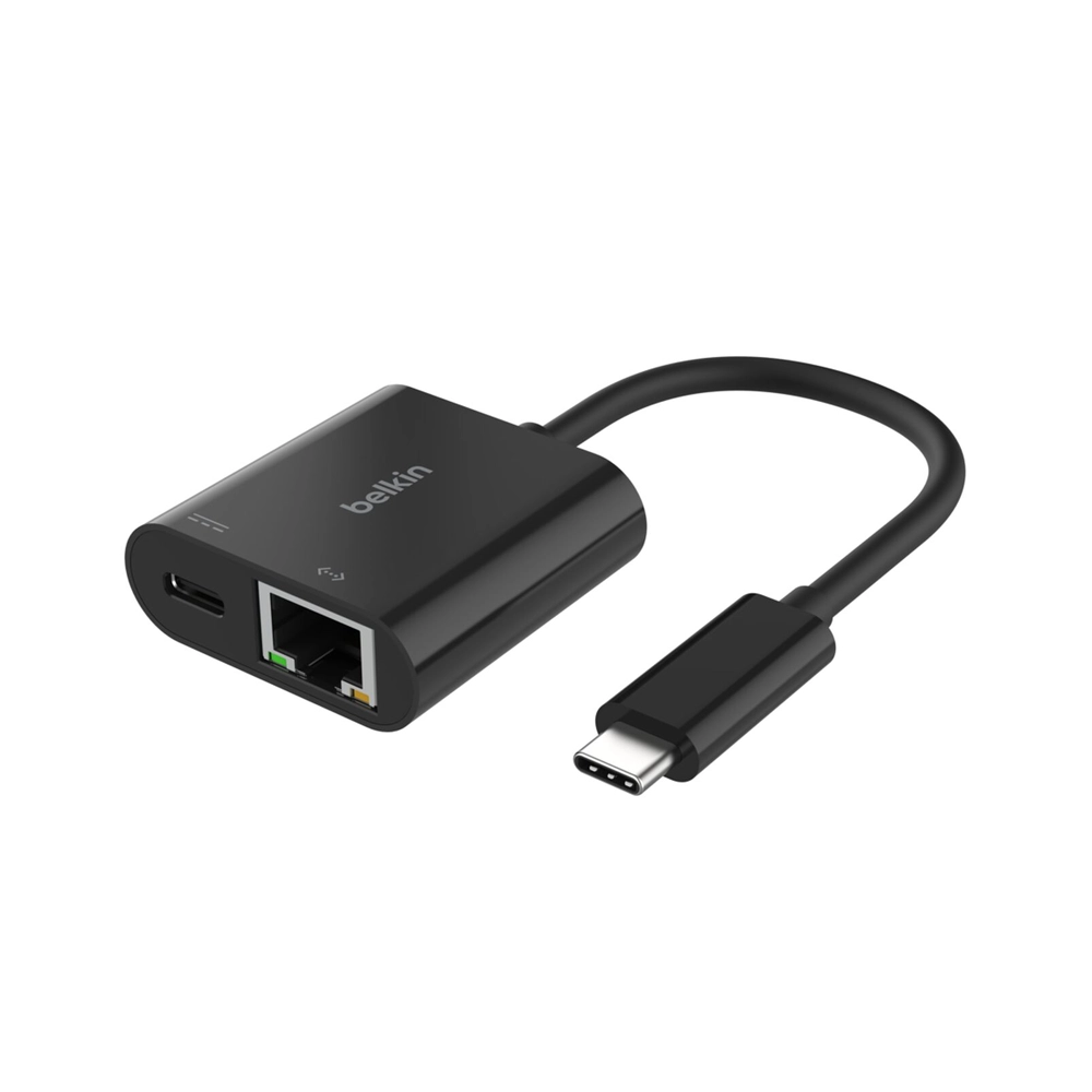 Belkin CONNECT USB-C to Ethernet + Charge Adapter 100W