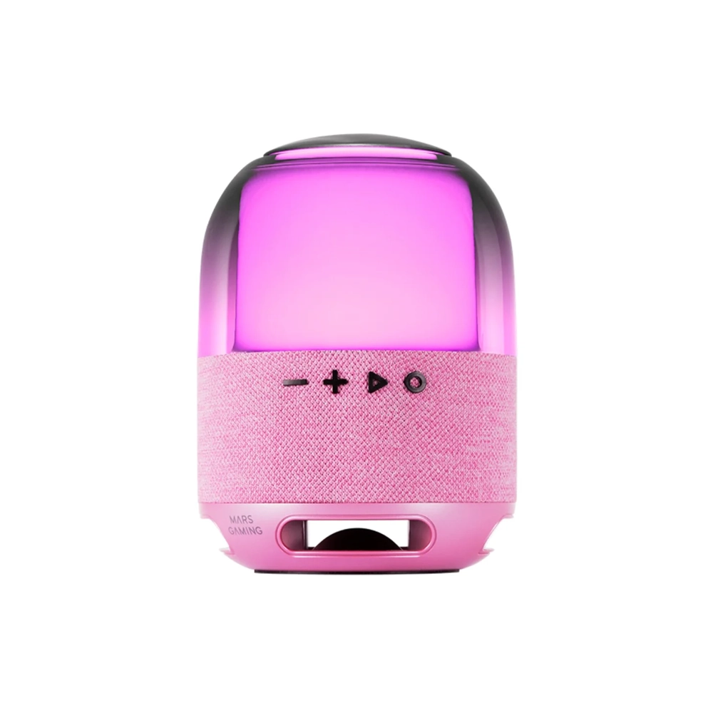 Mars Gaming MS-Flow 360º RGB Bluetooth 5.3 15W Speaker - Pink