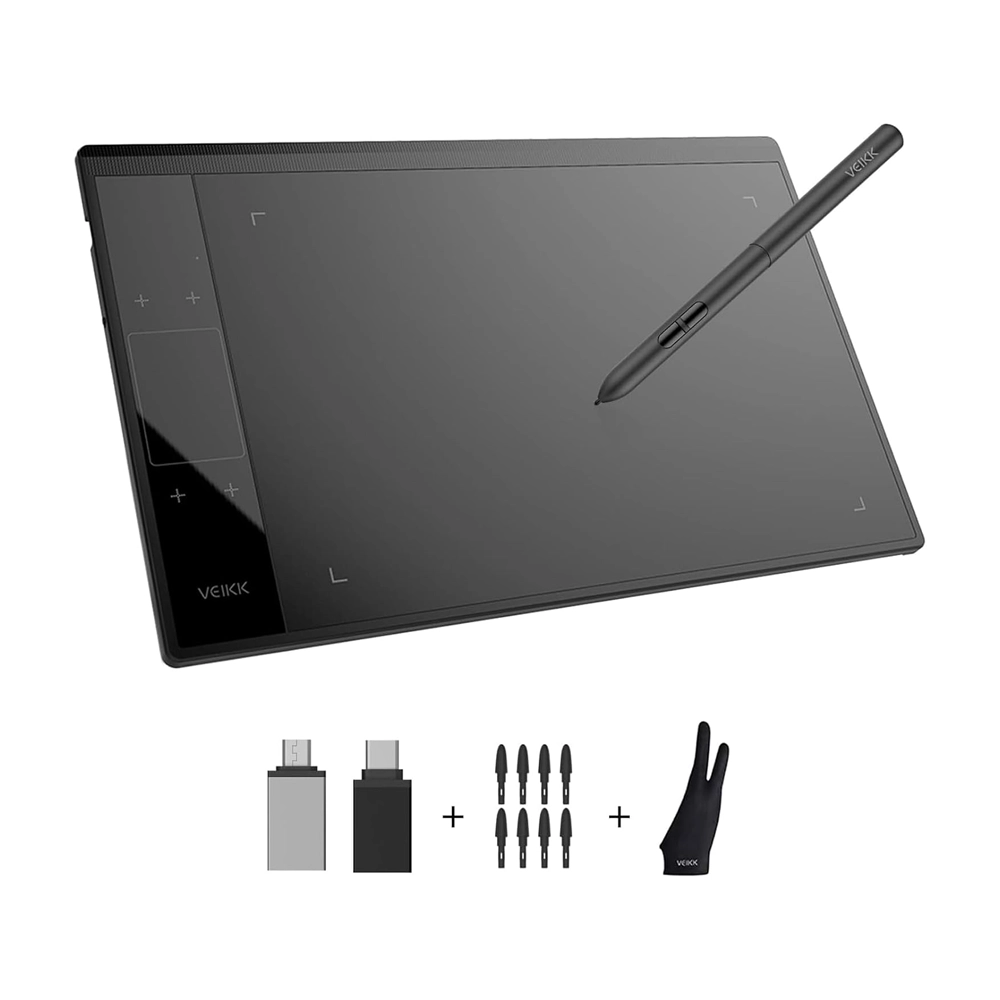 VEIKK A30 V2 Drawing Tablet 10x6 Inch