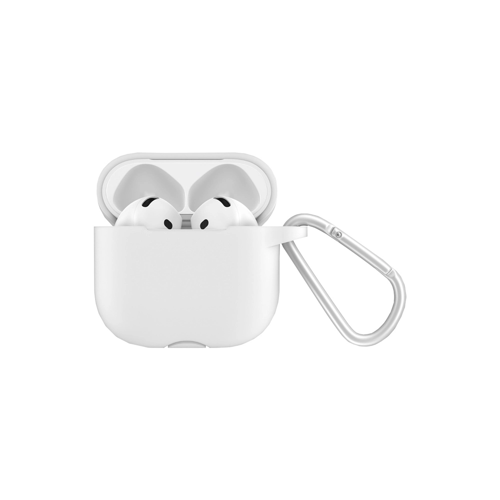 Green Lion Berlin series Silicone Case for AirPods 4 - White