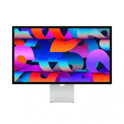 Apple Studio Display 27″ 5K Retina | Standard Glass, Tilt & Height Adjustable Stand, P3 Color, Built‑in Camera & Speakers