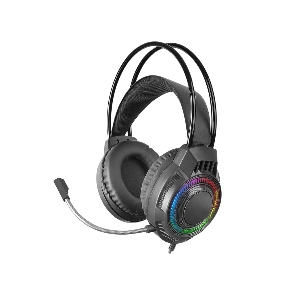 Mars Gaming MH124 FRGB Rainbow Gaming Headset – Black