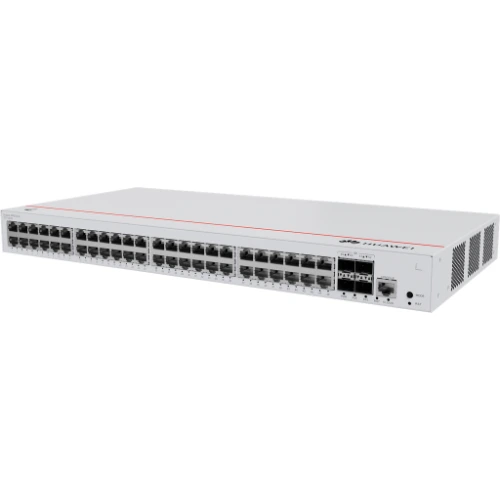 Huawei Managed Switch L3 (48*Ports10/100/1000BASE-T ports(380W PoE+), 4*10GE SFP+ ports, built-in AC power)