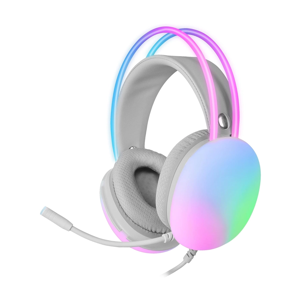 Mars Gaming MH-GLOW Full Chroma 360 Headphones + Mic