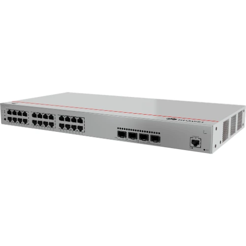 Huawei Managed Switch L3 (24*Ports10/100/1000BASE-T ports(400W PoE+), 4*10GE SFP+ ports, built-in AC power)