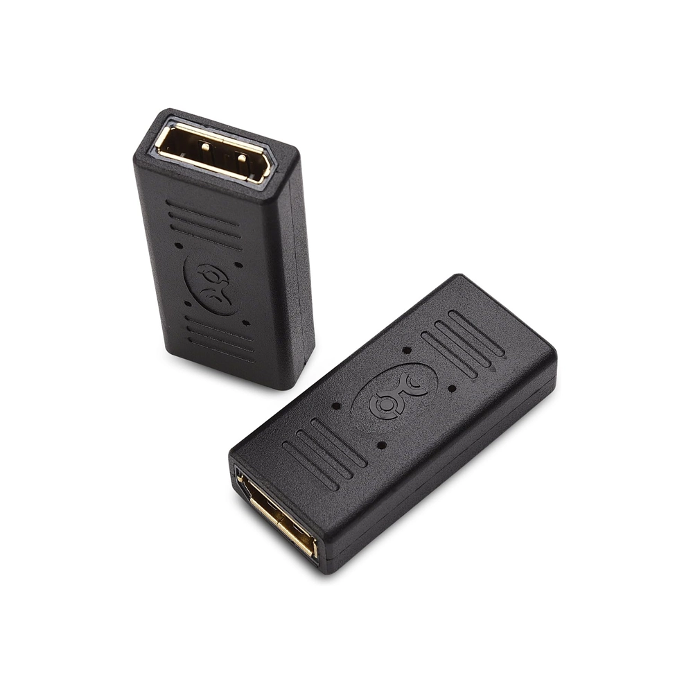 Cable Matters (2-Pack) Gold Plated DisplayPort Female Coupler