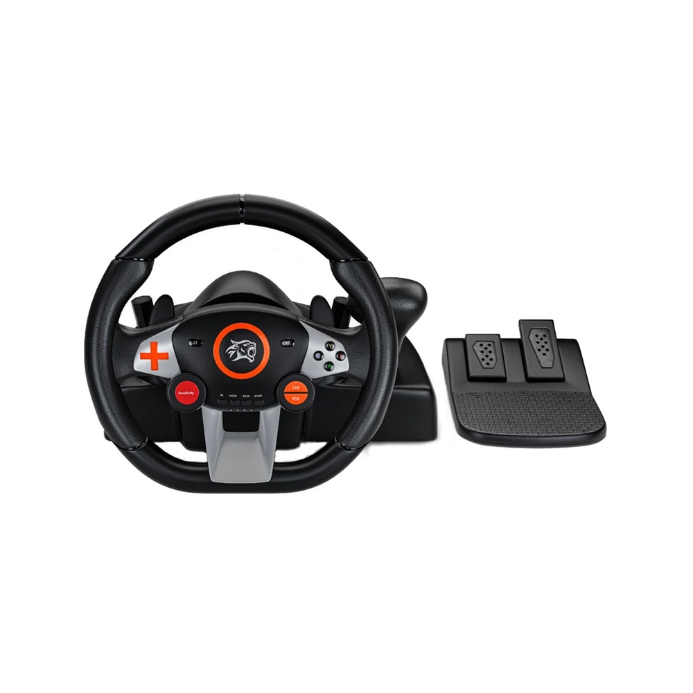 Porodo Gaming 7-in-1 Steering Wheel