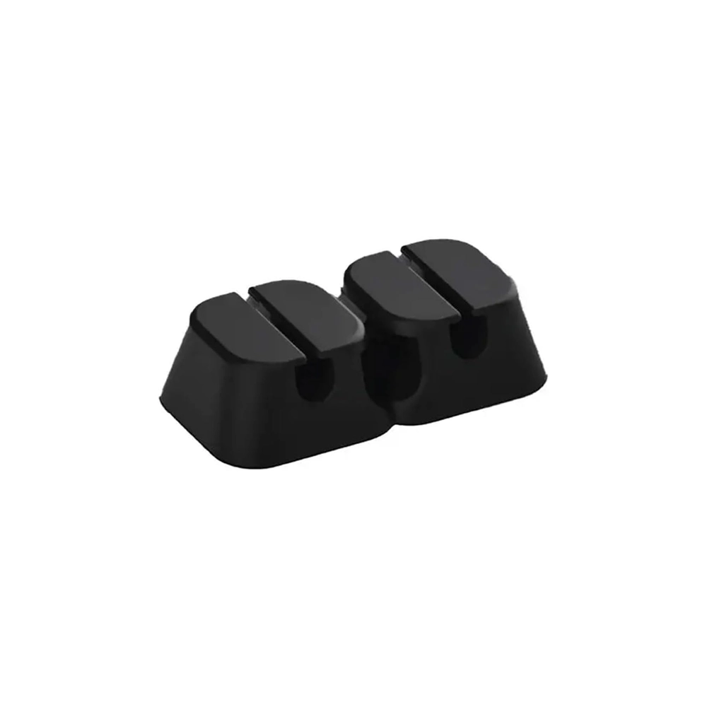 Green Lion 2 in 1 Cable Organizer - Black