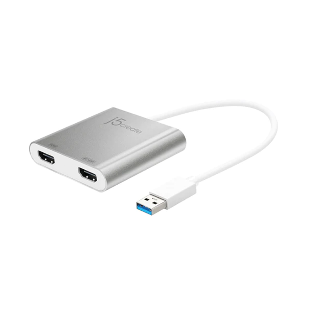J5Create USB to Dual HDMI Multi Monitor Adapter