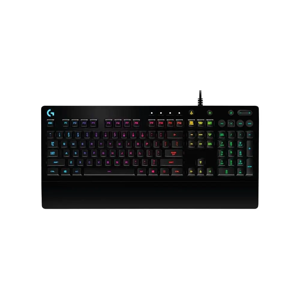 Logitech G213 Prodigy Corded Rgb Gaming Keyboard - Black - Us Int'L - Usb