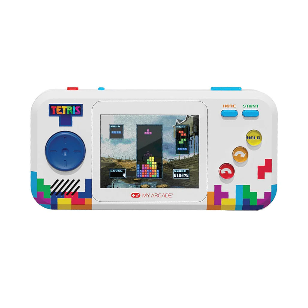 My Arcade Pocket Player Pro Tetris Portable Gaming Systems With Travel Case