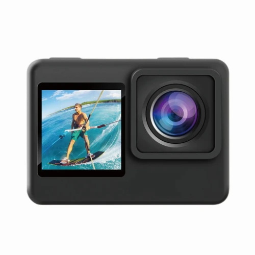 Porodo Go Act 4K Dual Display Action Camera – Waterproof UHD Camera