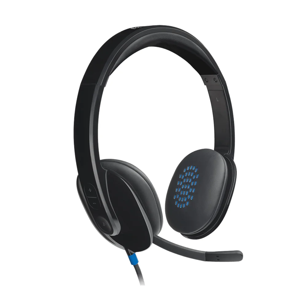 Logitech H540 USB Headset with Noise-Canceling Mic