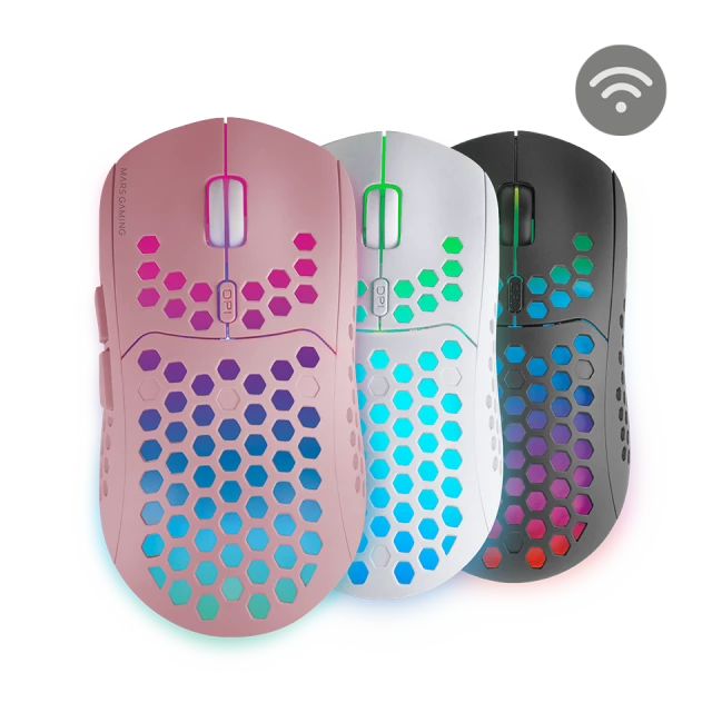 Mars Wireless Rechargeable Optical Gaming Mouse 79G