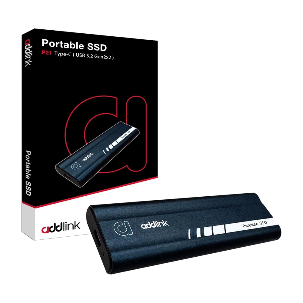 Addlink 1TB Portable SSD (With TC to TC Cable)