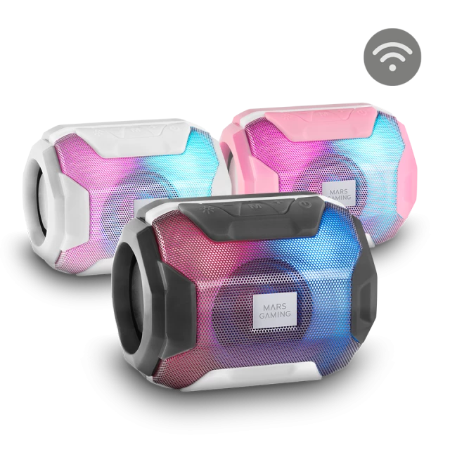 Mars Ultra-Bass Passive Bluetooth 5.0 Rgb 10Wrms Spraker