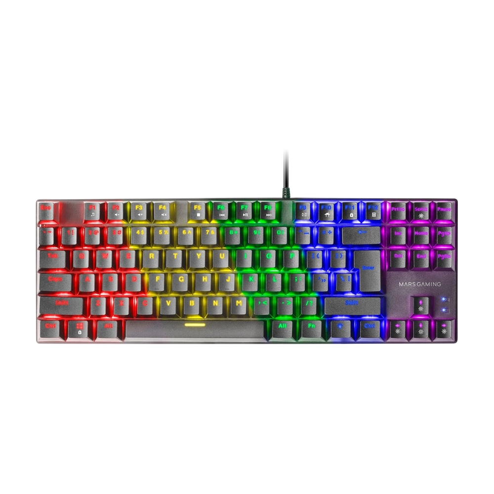 Mars Gaming MK80 Mechanical TKL Keyboard – Black