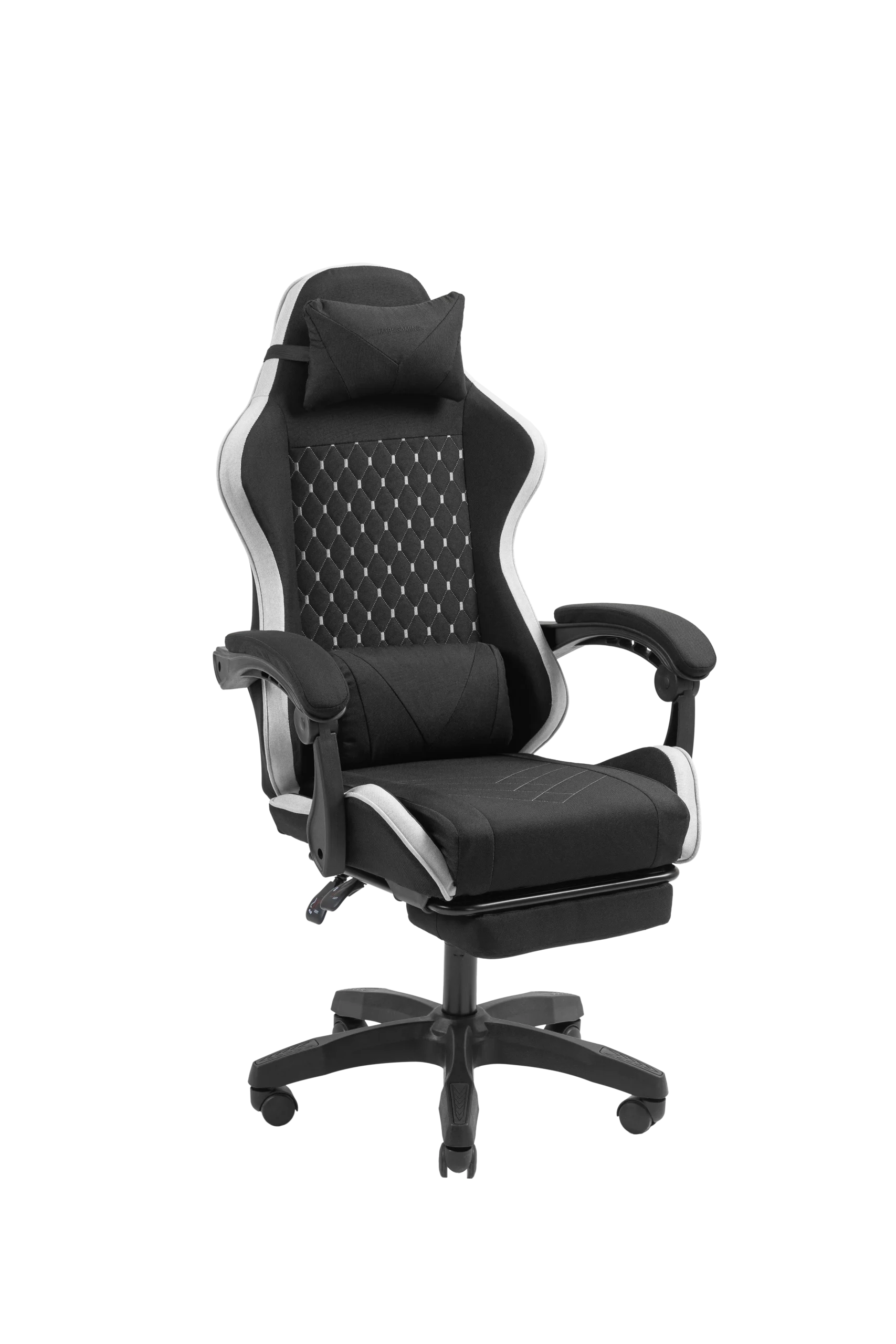 Mars Gaming Chair Gray Line White