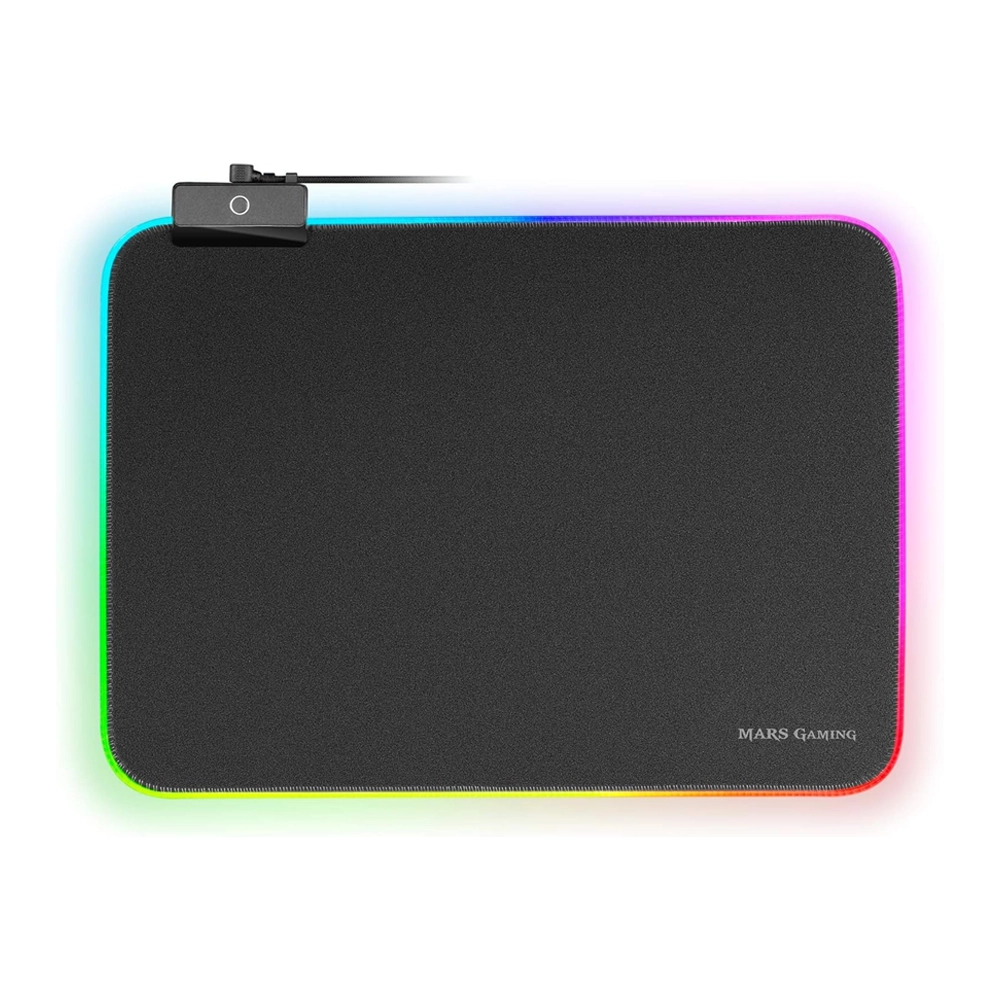 Mars Gaming MMPRGBL RGB Mousepad - Black