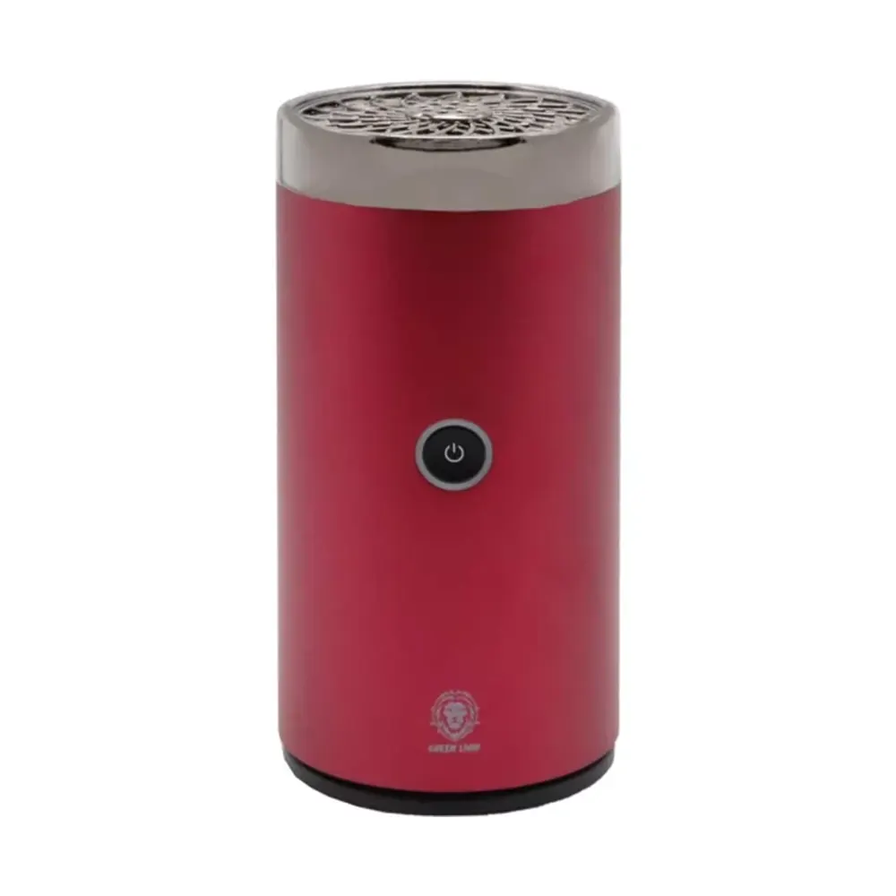 Green Smart Bakhour Rechargeable Electric Car Incense Burner - Wine Red
