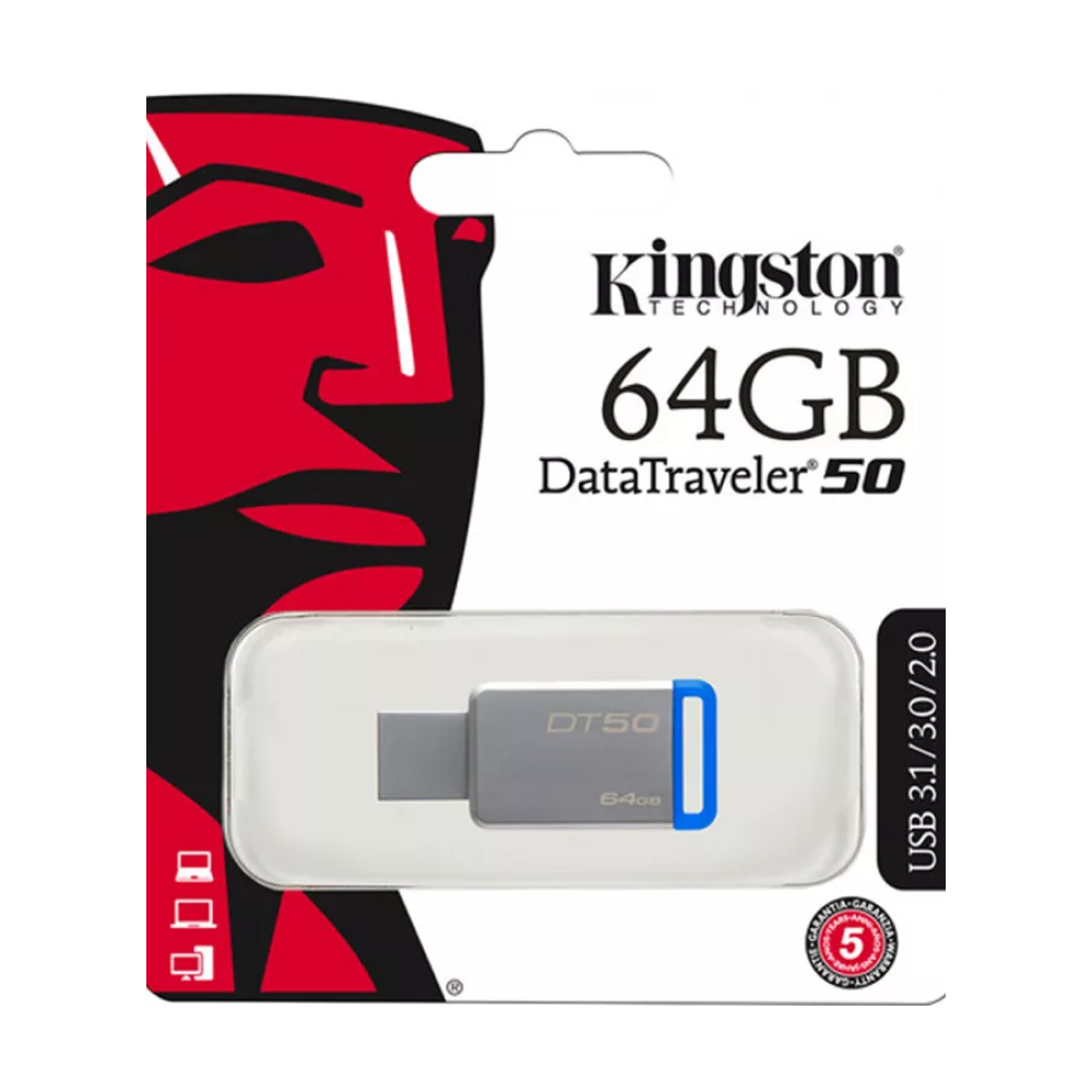 Kingston DataTraveler 64GB Flash Drive