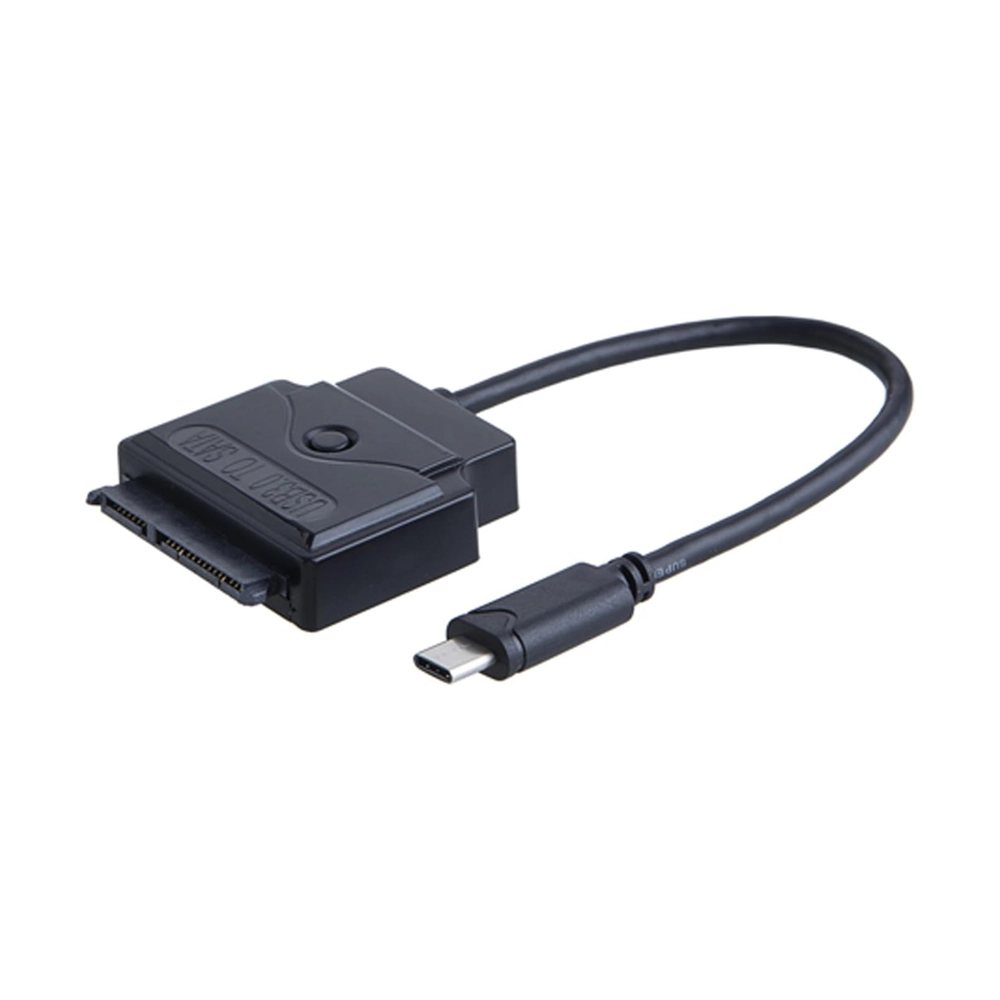 Cablecreation USB-C to SATA 22Pin 2.5” HDD Data Cable Adapter