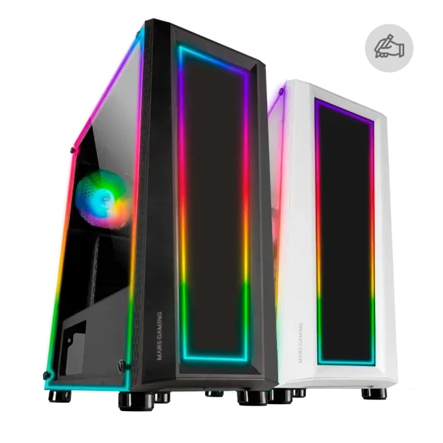 Mars Artistic Semitower Gaming Case