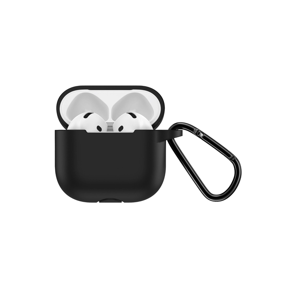 Green Lion Berlin series Silicone Case for AirPods 4 - Black