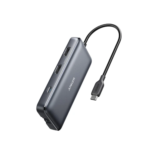 Anker PowerExpand 8‑in‑1 USB‑C Hub | HDMI, USB 3.0, SD/microSD, Ethernet, PD Charging Multiport Adapter