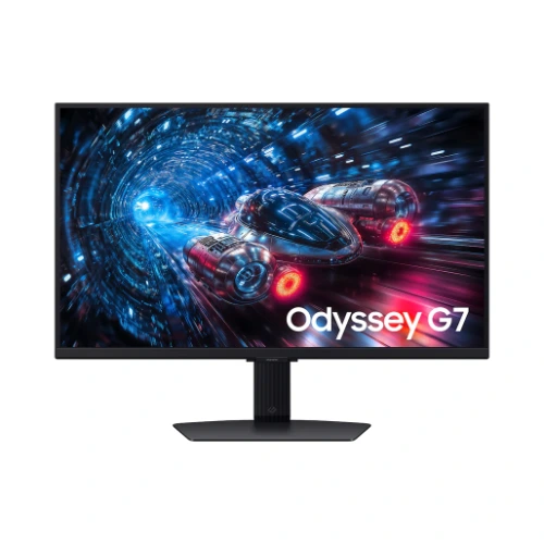 Samsung Odyssey G7 27″ 4K Gaming Monitor (LS27FG706EMXUE) | UHD, 360Hz/FHD, 180Hz 4K, 1ms IPS, HDR10+ Gaming, Adjustable Stand