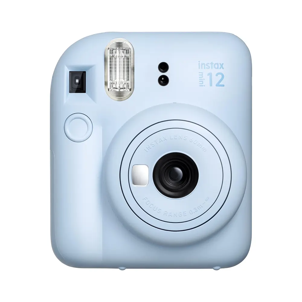 Fujifilm Instax Mini 12 Bundle Pastel Blue (Twin Pack, Hand Strap)
